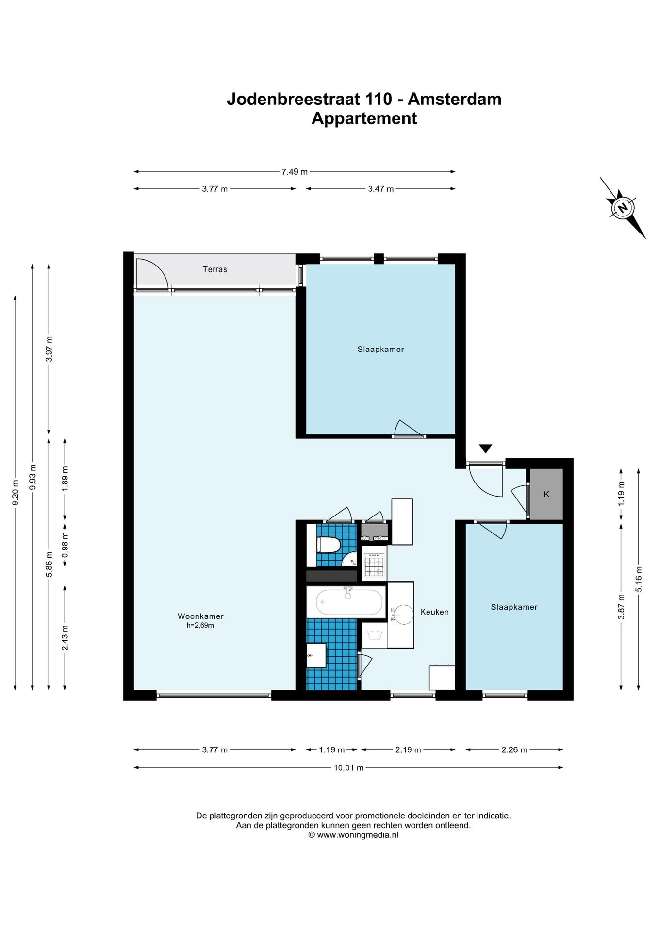Foto 24 van Jodenbreestraat 110