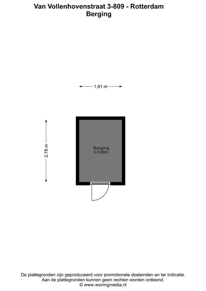 Foto 34 van Van Vollenhovenstraat 3-809