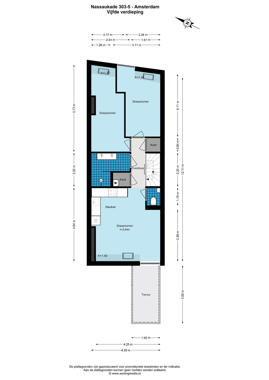 Foto 37 van Nassaukade 303-5
