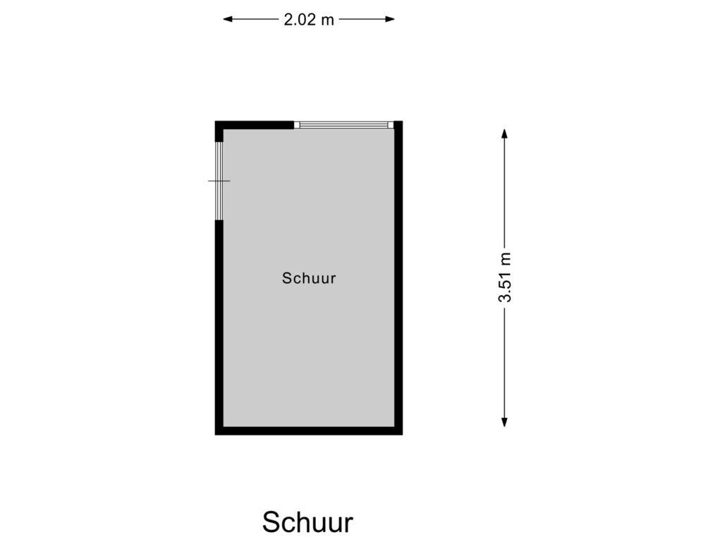 Bekijk plattegrond van Schuur van Distel 2