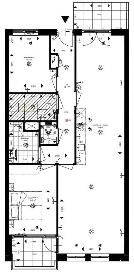 Foto 10 van Dr. Huber Noodthof - Appartementen (Bouwnr. 32 type B)