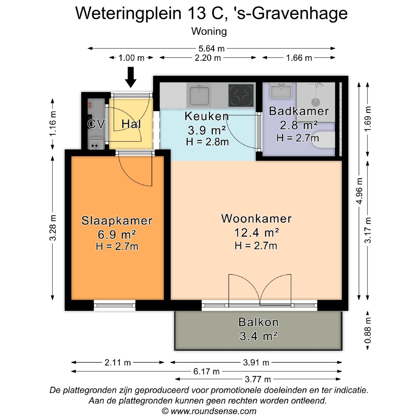 Foto 29 van Weteringplein 13-C