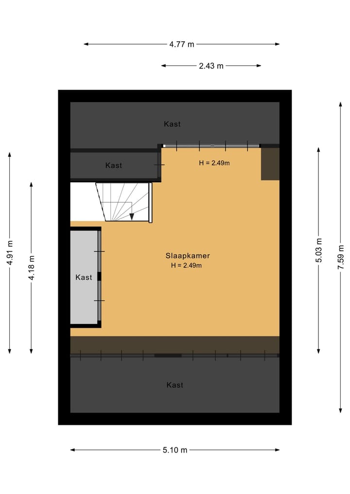 Foto 45 van Veestraat 64-A
