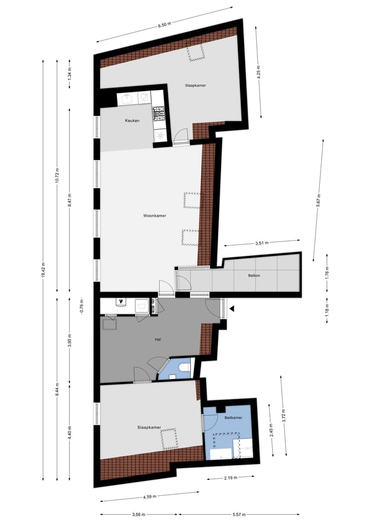 Foto 30 van Catharinastraat 28-E