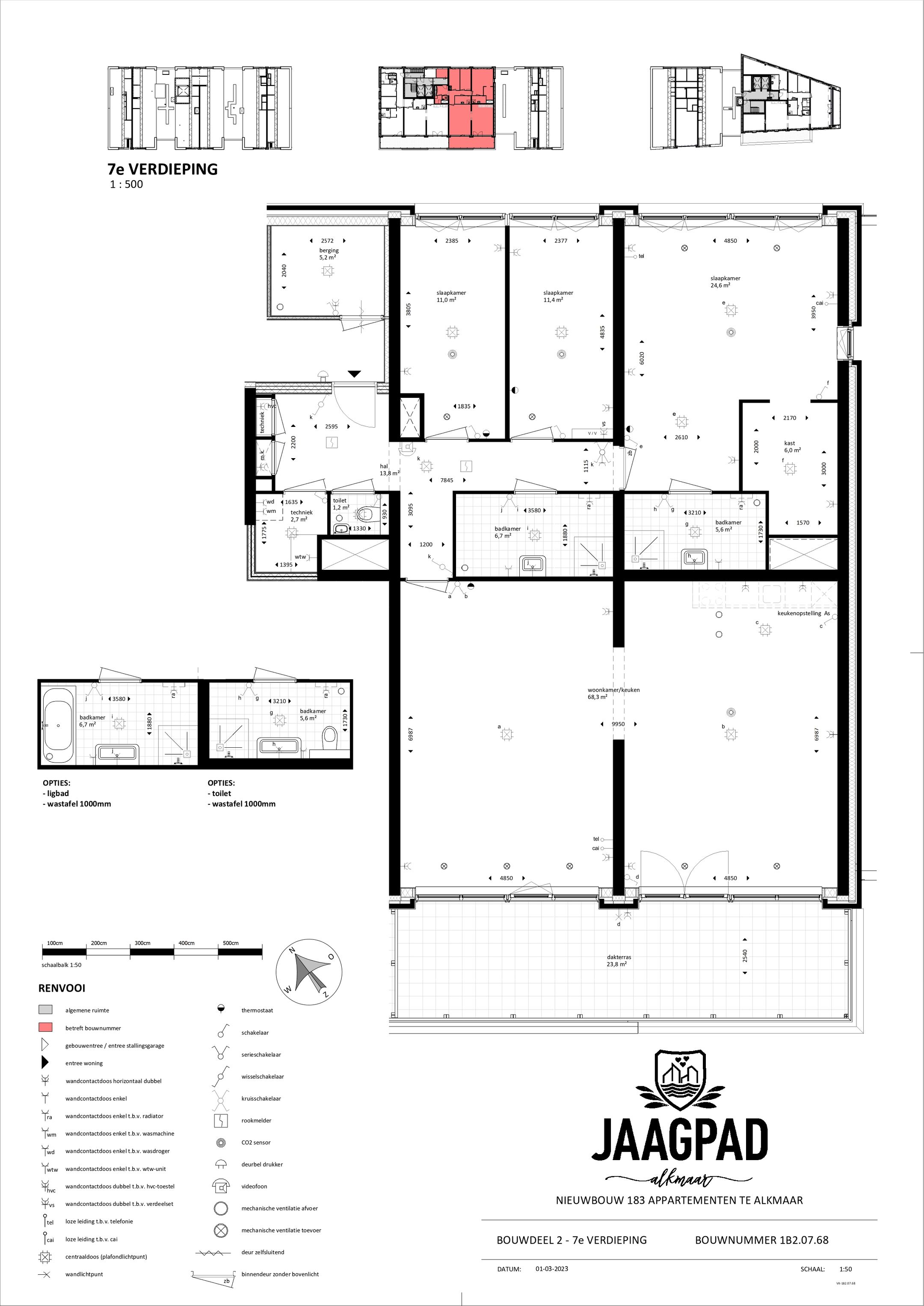 Foto 9 van Exclusief penthouse (Bouwnr. 2.07.68)