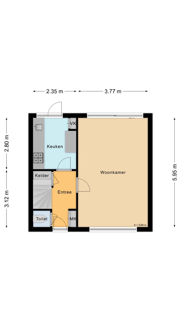 Foto 30 van Martinus van der Hamstraat 14