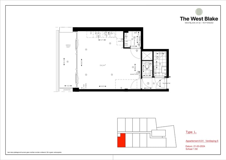 Photo 9 of Westblaak (Bouwnr. 6.01)