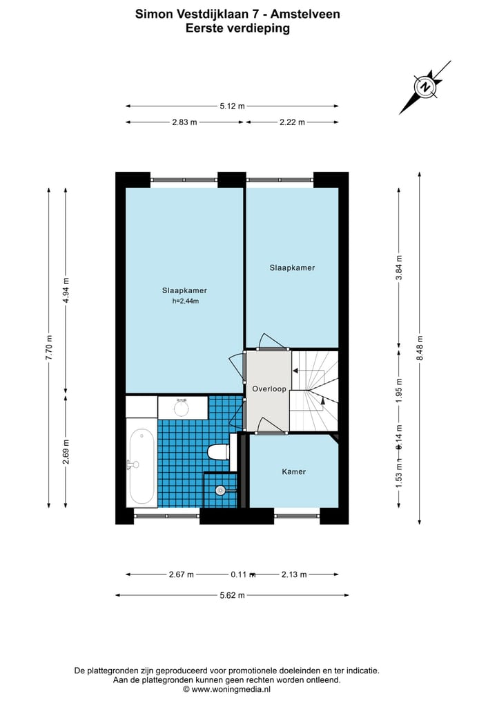 Foto 25 van Simon Vestdijklaan 7