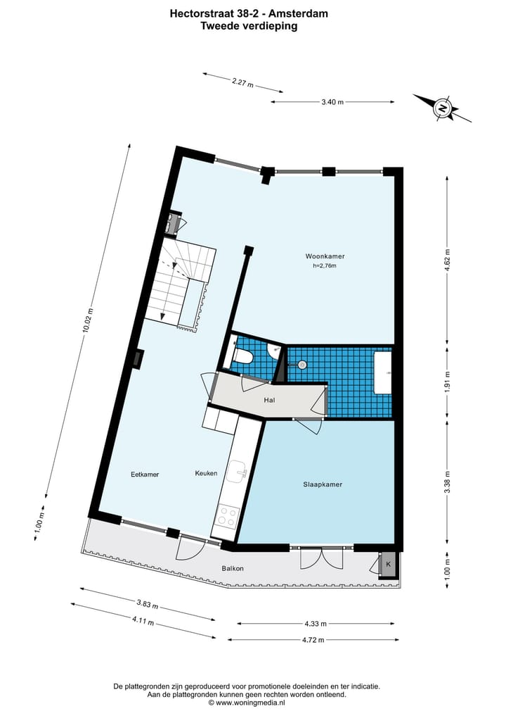 Foto 28 van Hectorstraat 38-2