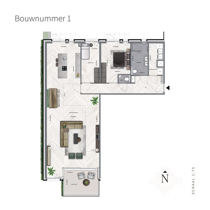 Photo 8 of Park Trianon Type 3 - Hoekappartement (Bouwnr. A01)