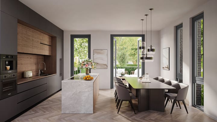 Foto 3 van Park Trianon Type 2 - Park Tussenwoning (Bouwnr. 2)