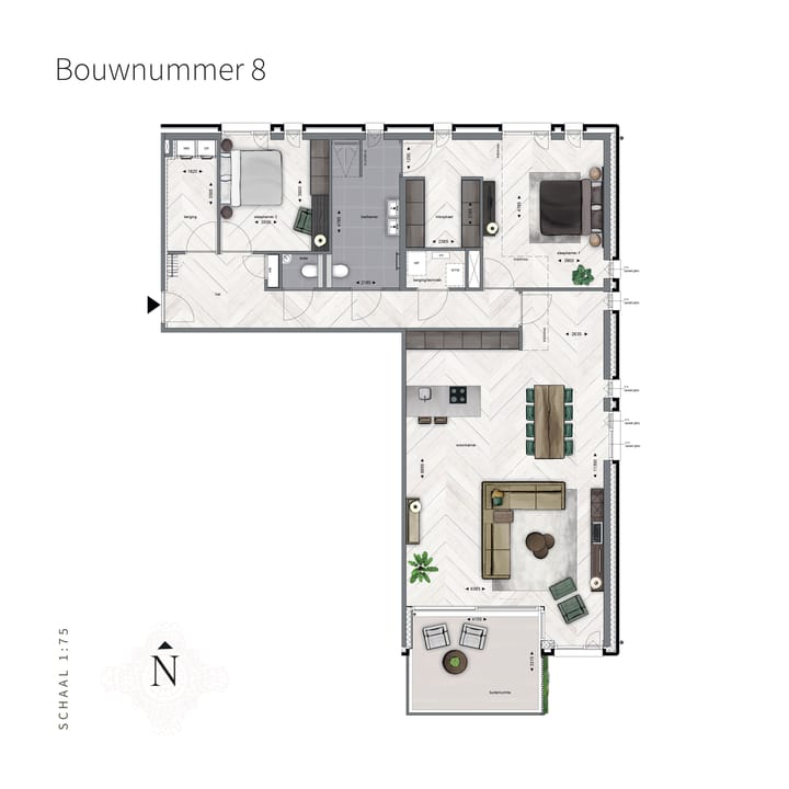 Photo 7 of Park Trianon Type 4 - Hoekappartement (Bouwnr. A08)