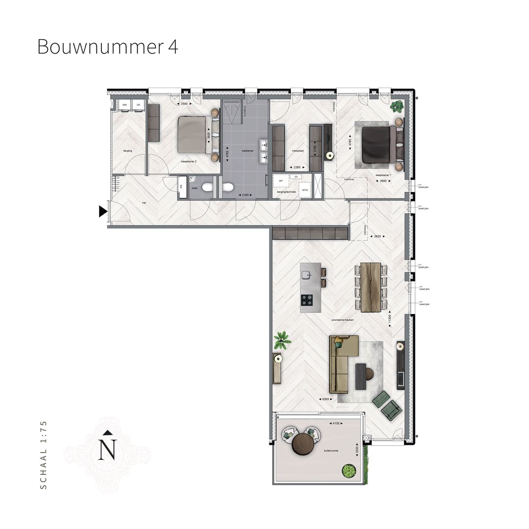 Photo 7 of Park Trianon Type 4 - Hoekappartement (Bouwnr. A04)