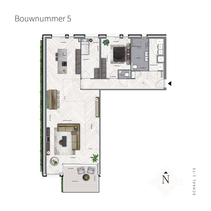 Photo 8 of Park Trianon Type 4 - Hoekappartement (Bouwnr. A05)