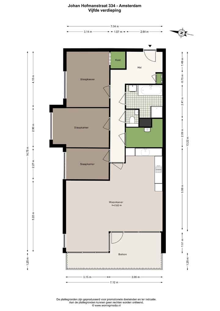 Foto 22 van Johan Hofmanstraat 334