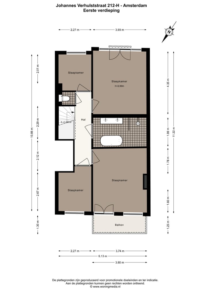 Foto 41 van Johannes Verhulststraat 212-H