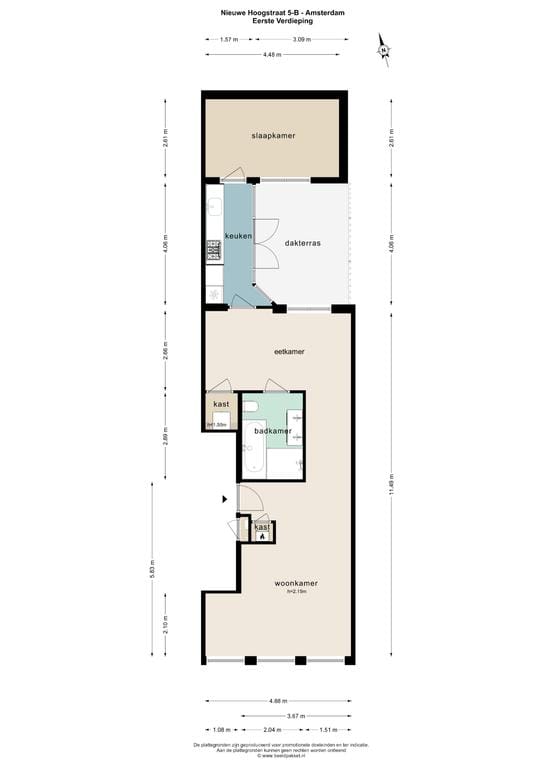 Foto 4 van Nieuwe Hoogstraat 5-B