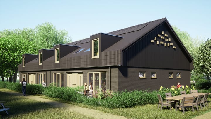 Foto 3 van Tussenwoning (Bouwnr. 5)