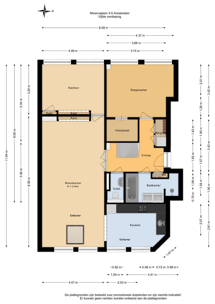 Foto 51 van Minervaplein 3-5