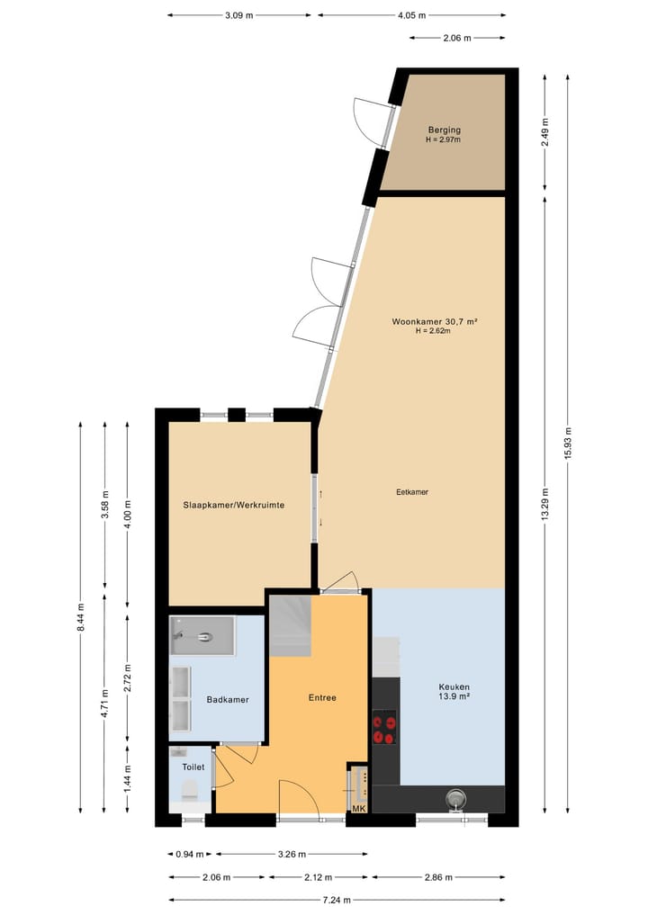 Foto 47 van Van Oldenbarneveltstraat 8
