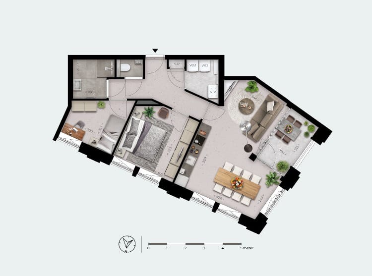 Foto 4 van Pieter Vreedeplein 20-124