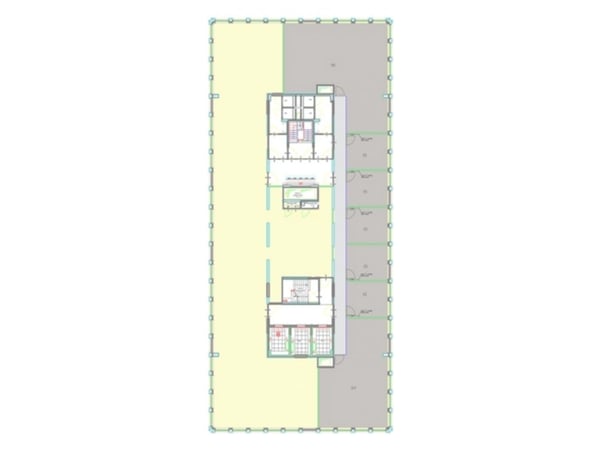 Plattegrond derde verdieping