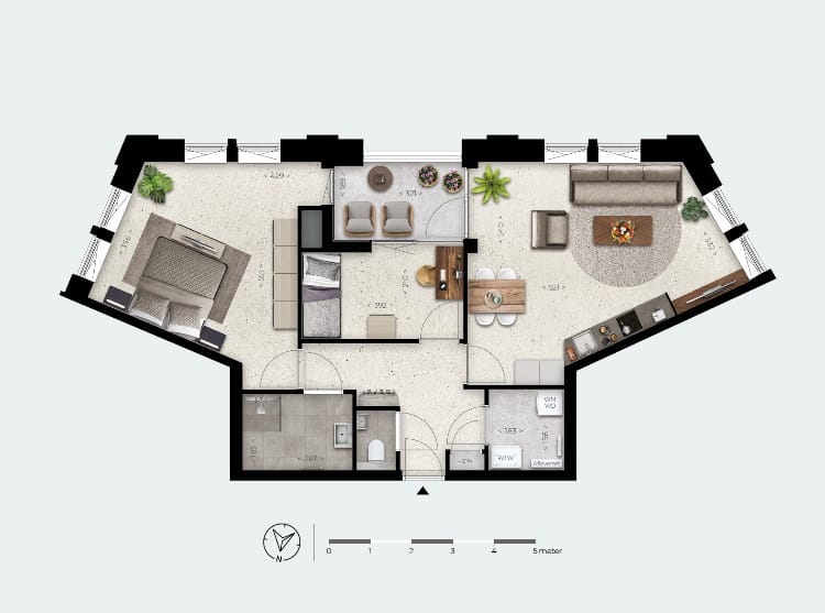 Foto 3 van Victoria Tilburg (Bouwnr. 17.115)