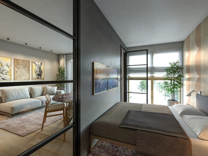 Image of Type C Hof Appartement Apartment with shared street entrance