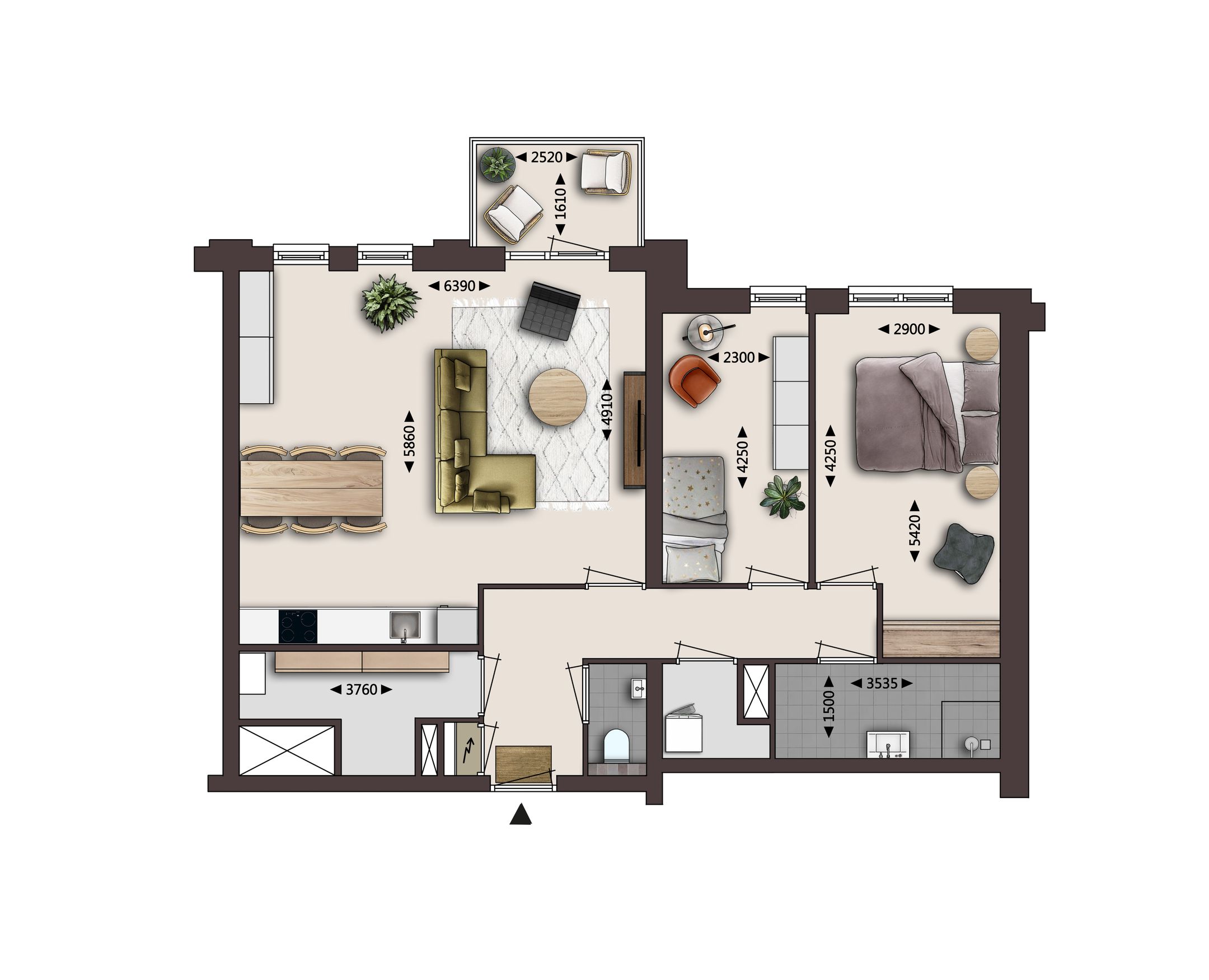 Paltrokstraat (Bouwnr. H.2.4)  false