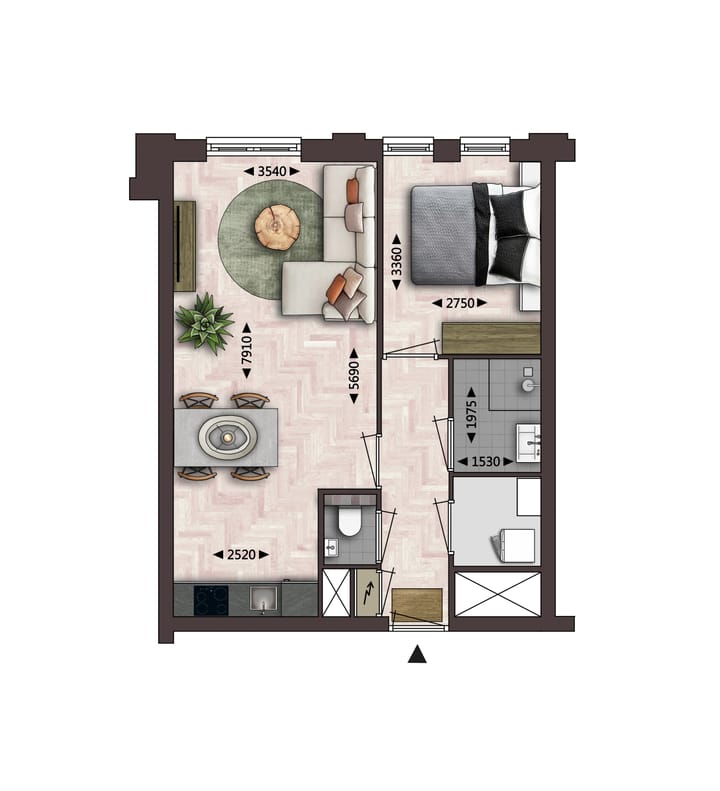 Foto 1 van Paltrokstraat (Bouwnr. H.10.3)