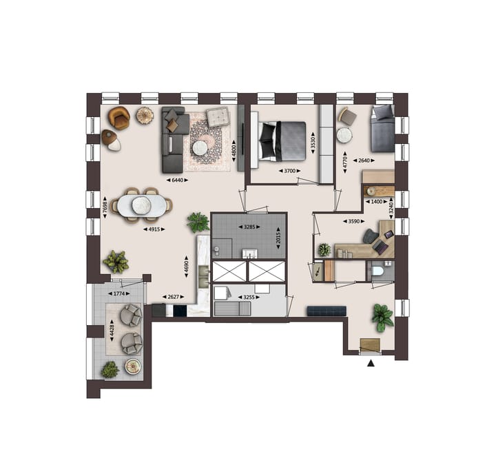 Foto 1 van Paltrokstraat (Bouwnr. H.13.3)