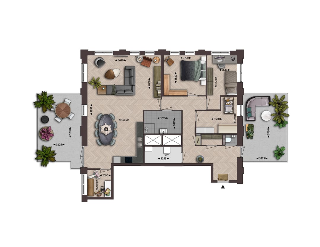 Foto 1 van Paltrokstraat (Bouwnr. H.11.3)