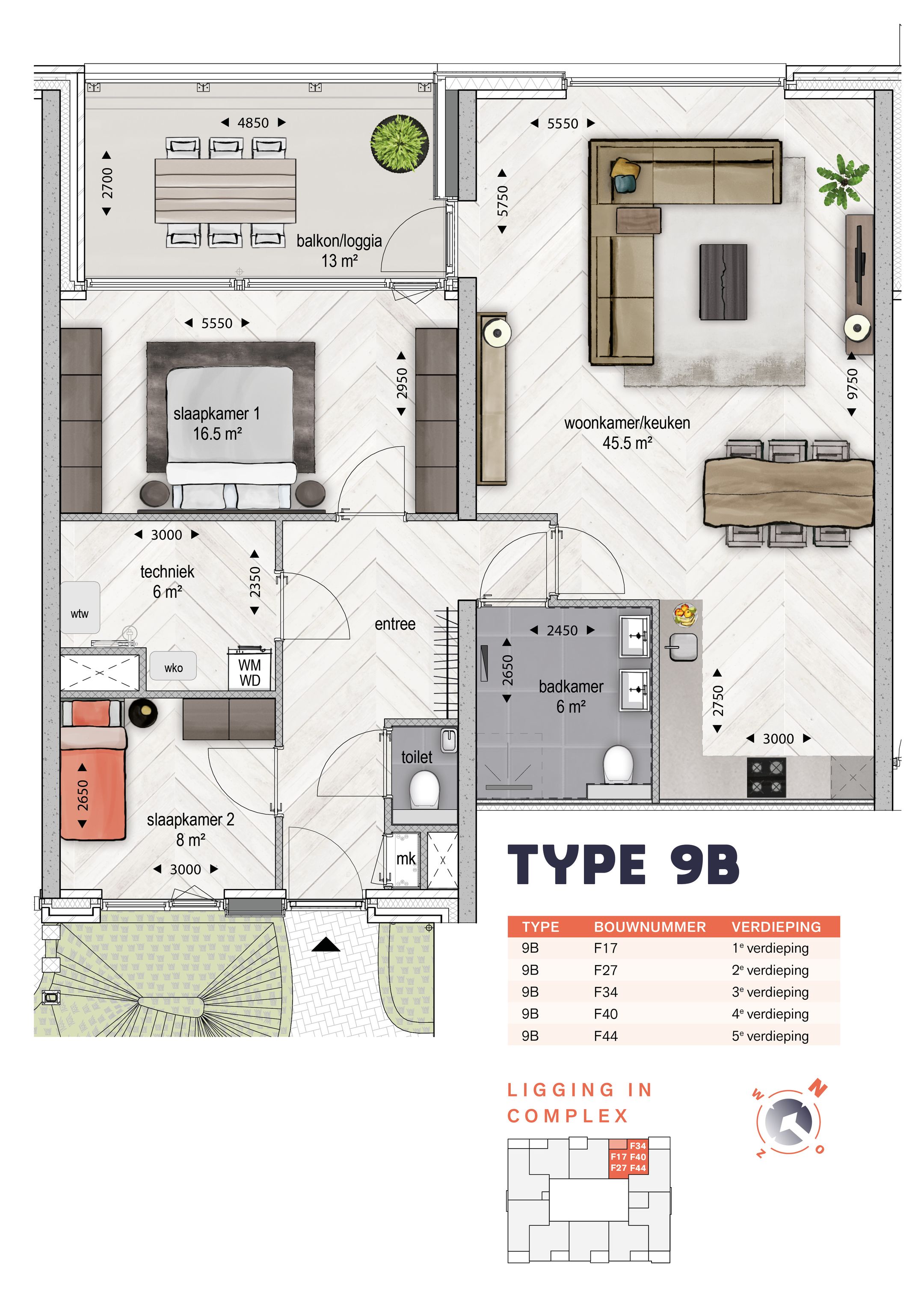 King (Bouwnr. F17), Krimpen aan den IJssel, 2922AJ, Zuid-Holland, Nederland  