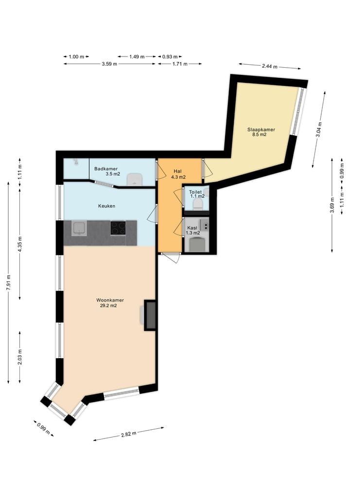 Foto 33 van Warmoesstraat 30-A