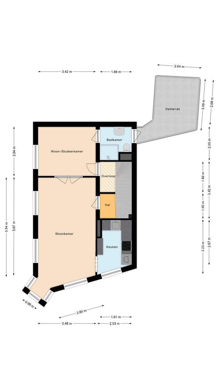 Photo 38 of Warmoesstraat 30-B