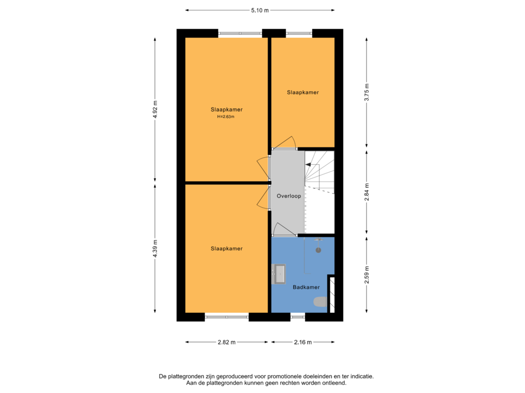 Bekijk plattegrond van 1e verdieping van Aristotelesstraat 601-16