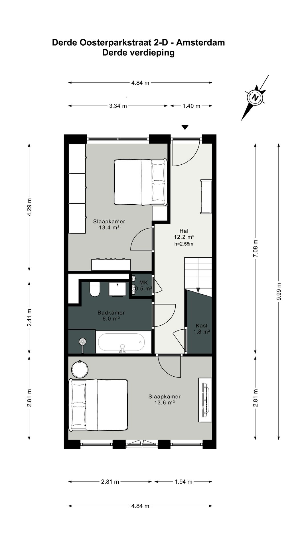 Foto 43 van Derde Oosterparkstraat 2-D