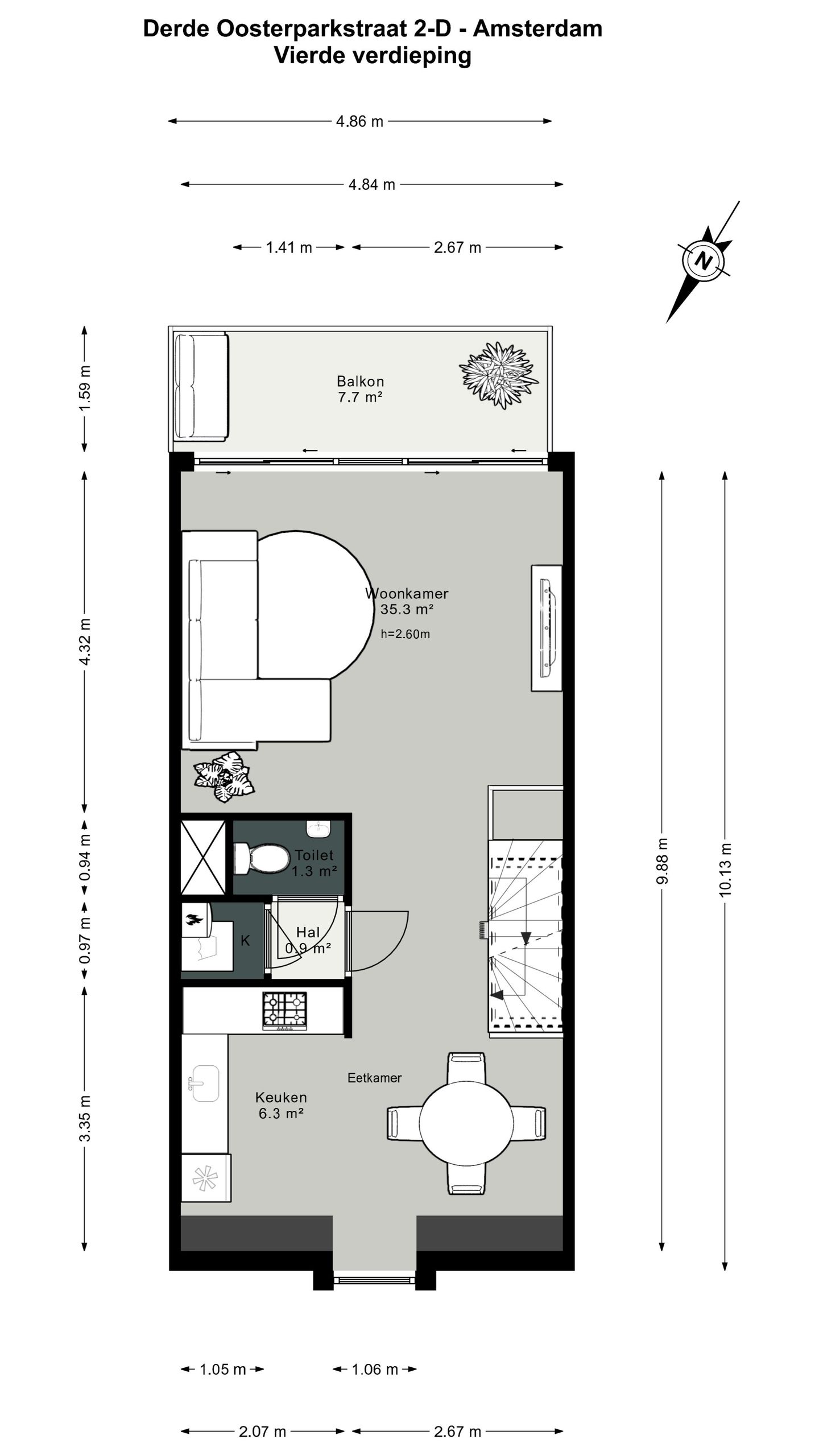 Foto 44 van Derde Oosterparkstraat 2-D