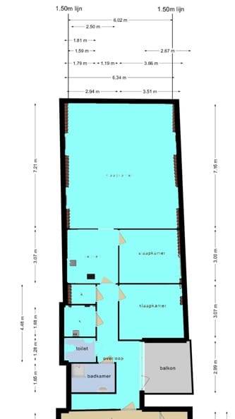 Foto 13 van Wijde Burgstraat 5-A