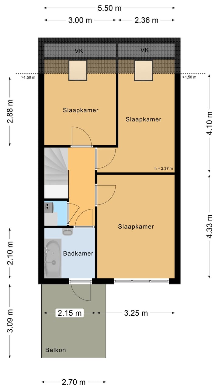 Foto 30 van Doorzwin 2830