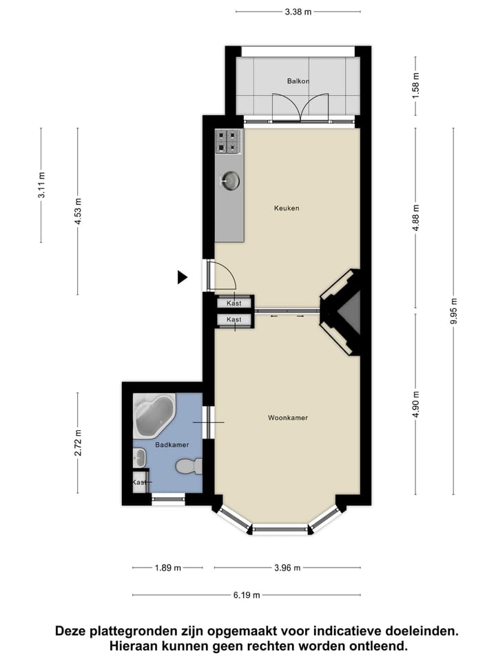 Foto 26 van Orleansplein 22-A02
