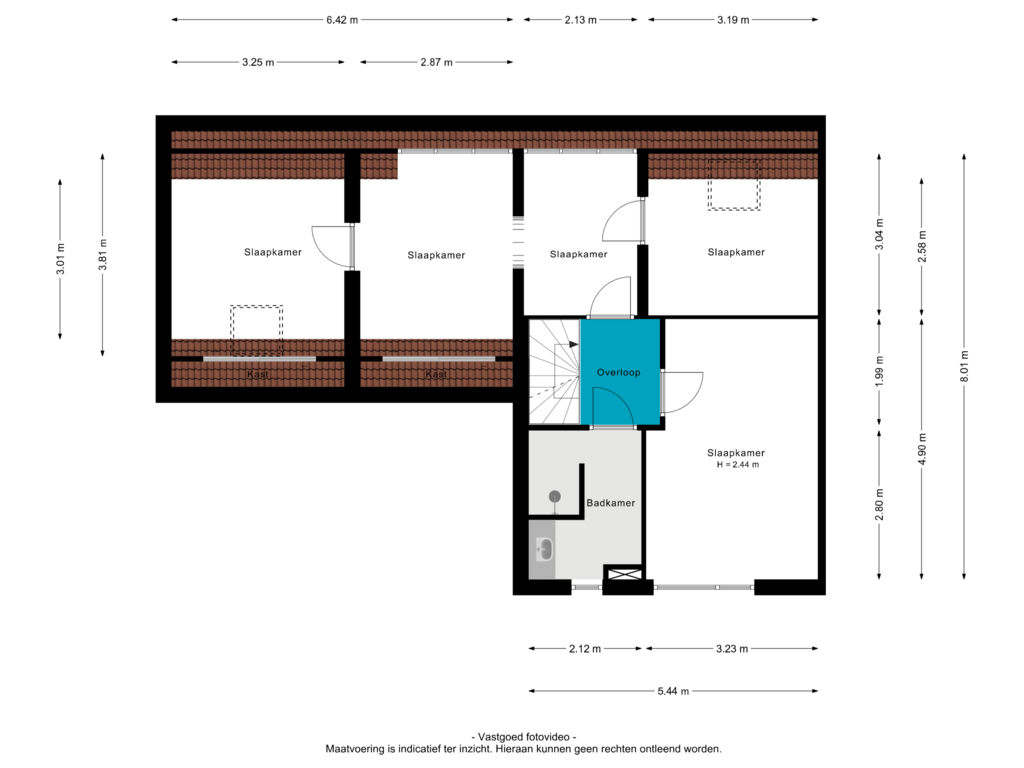 Bekijk plattegrond van 1e verdieping van Händelstraat 37