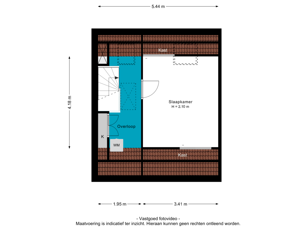 Bekijk plattegrond van 2e verdieping van Händelstraat 37