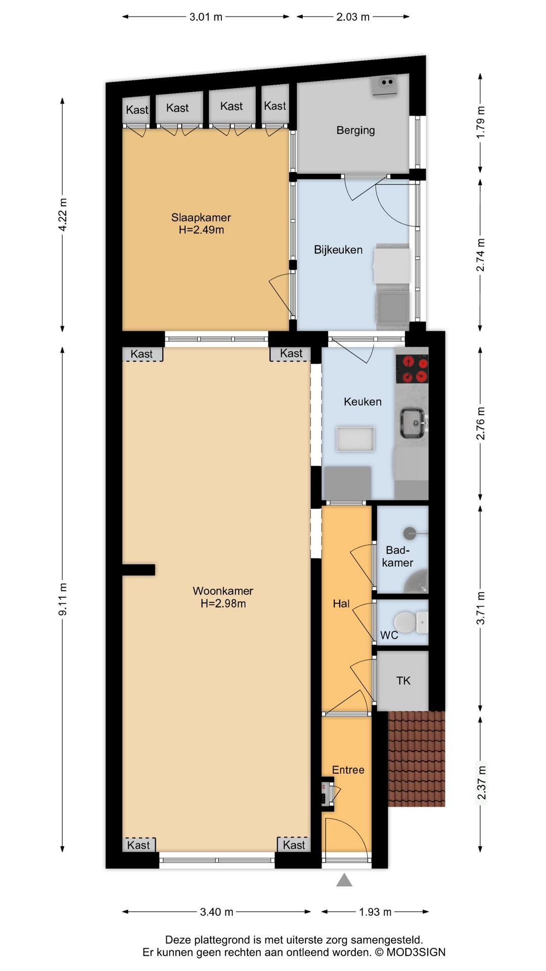 Foto 17 van Lange Wijngaardstraat 25-ZW
