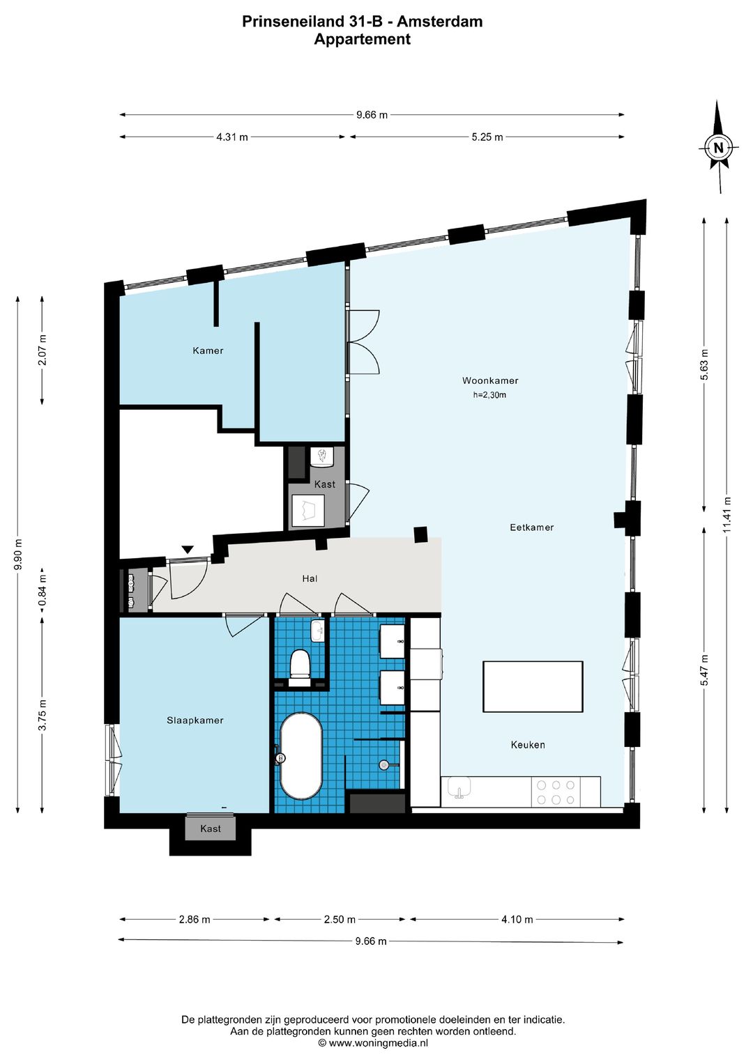 Foto 32 van Prinseneiland 31-B