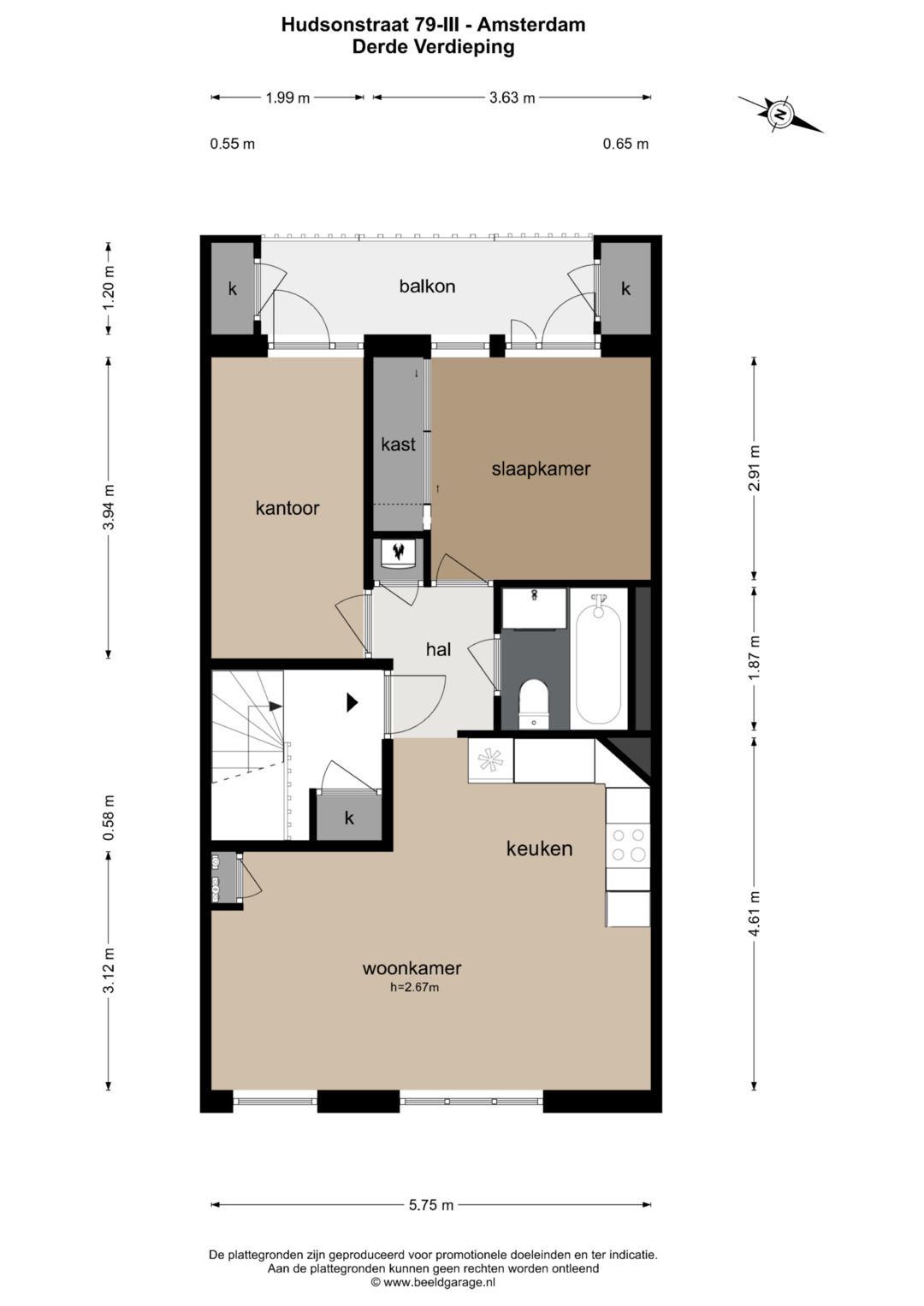 Photo 32 of Hudsonstraat 79-3