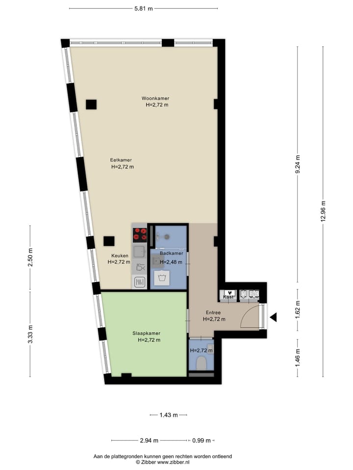 Foto 40 van Van Vollenhovenstraat 3-331