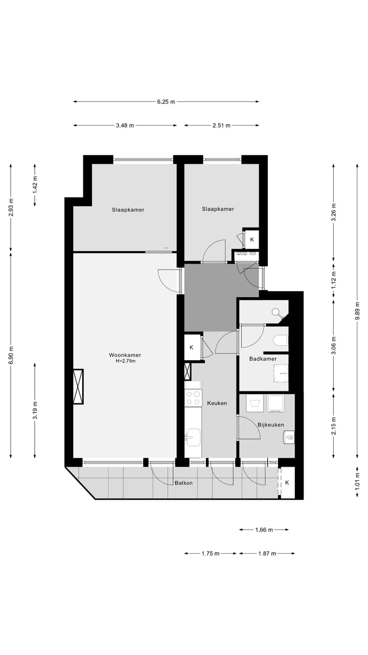 Foto 33 van Vredenoordlaan 56-C
