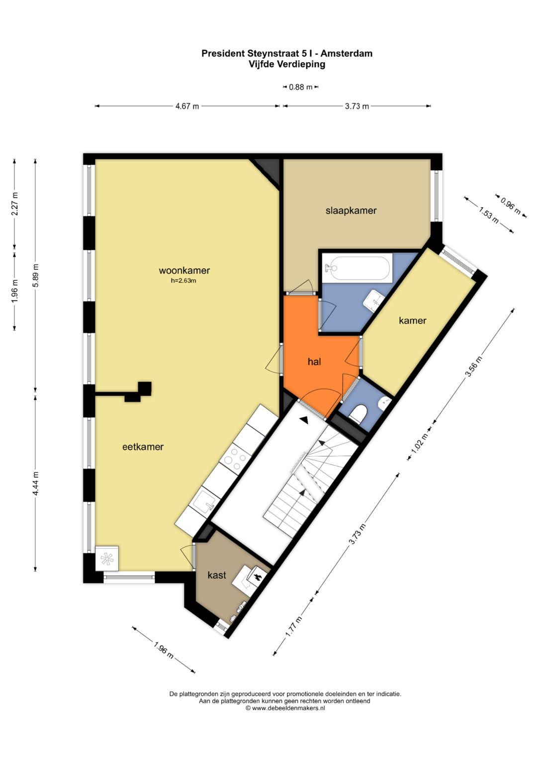 Foto 27 van President Steynstraat 5-1