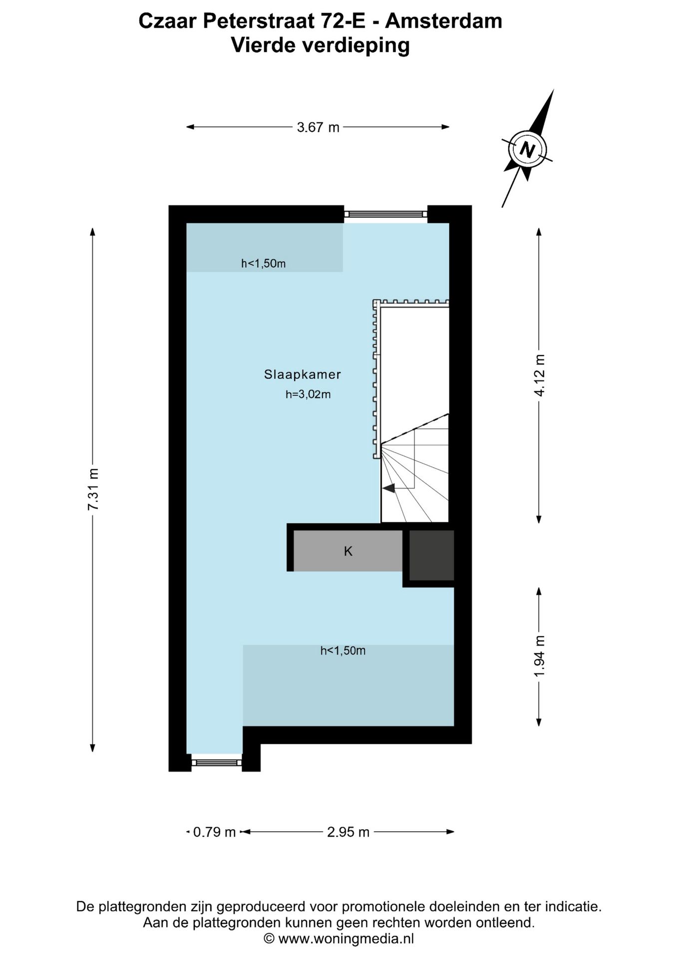 Foto 25 van Czaar Peterstraat 72-E